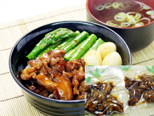 たれが抜群に美味しい、ジューシーな比内地鶏 焼き鳥丼の具 2食入 たれが抜群に美味しい、ジューシーな比内地鶏 焼き鳥丼の具 2食入