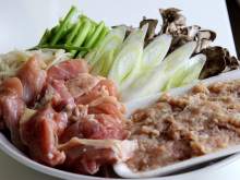 秋田の美味しい食べ方。比内地鶏ショップ名物店長の料理＆釣りブログ-比内地鶏じゅんさい鍋5