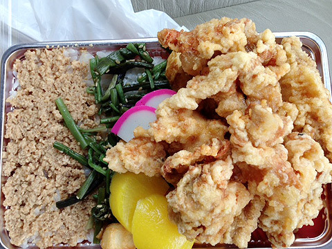 秋田の美味しい食べ方。比内地鶏ショップ名物店長の料理＆釣りブログ-たいあん唐揚げ山菜
